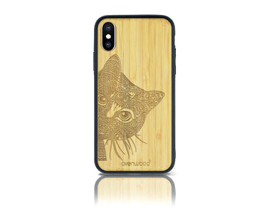 Coque arrière KITTY pour iPhone X / Xs